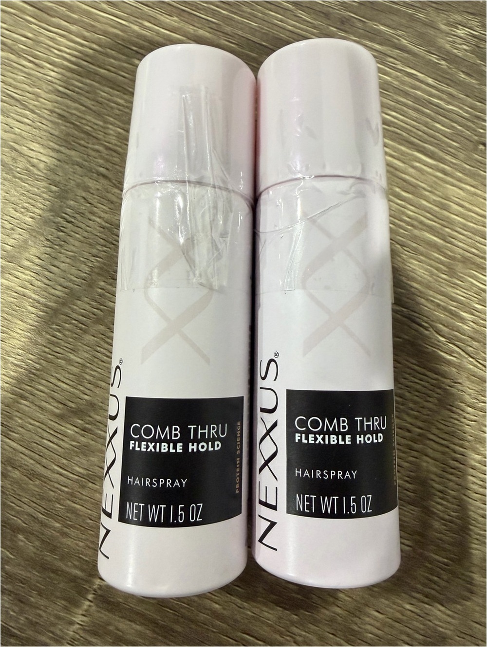 2 x NEXXUS Comb Thru Flexible Hold Hairspray 1.5 oz NEW